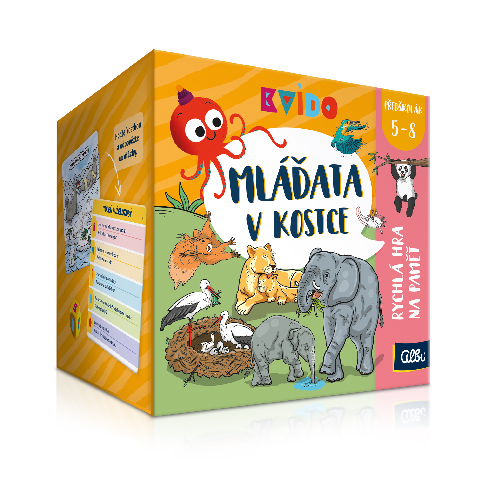 Kvído - Mláďata v kostce Albi