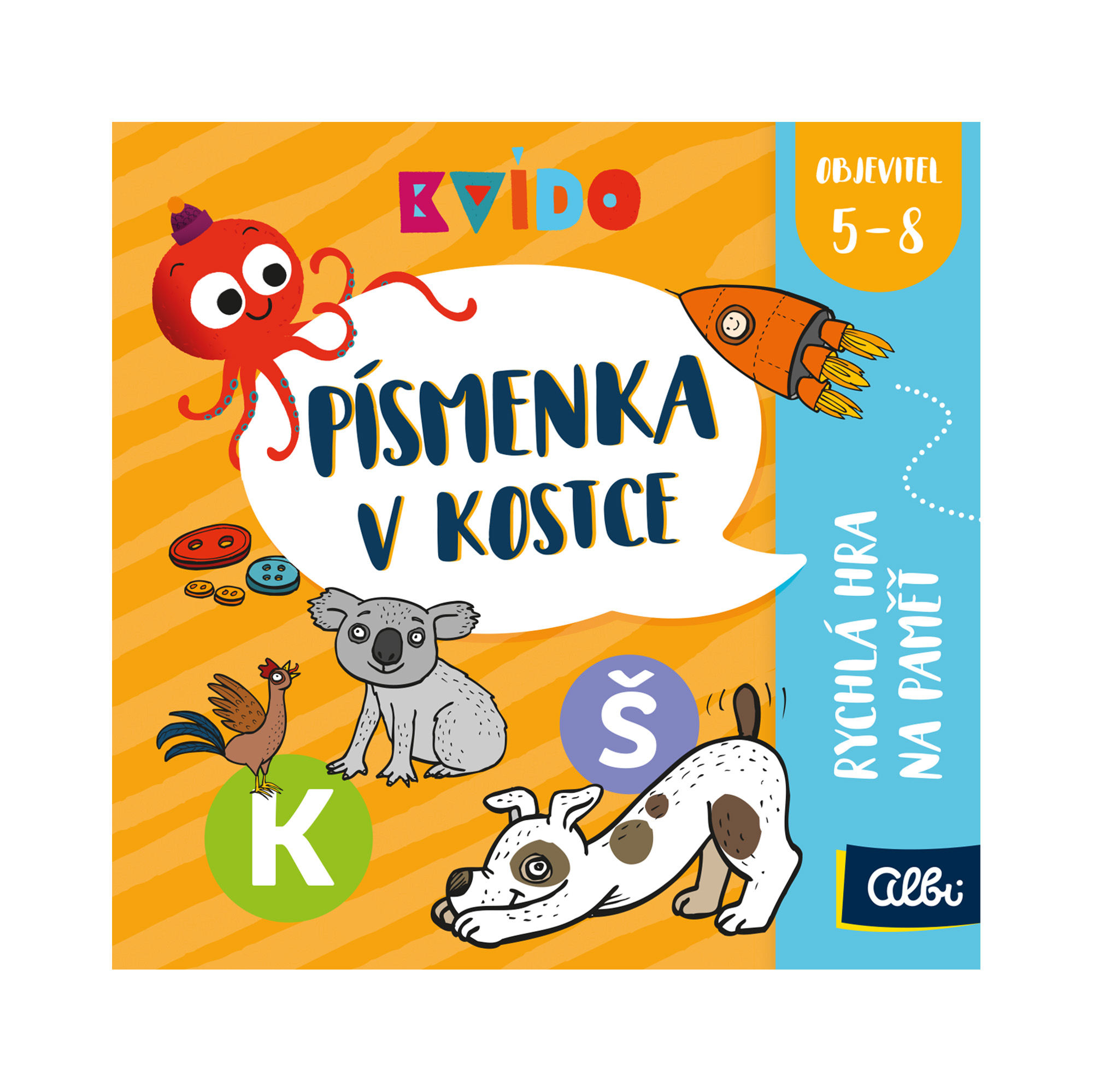 Kvído - Písmenka v kostce Albi - Obrázek 2