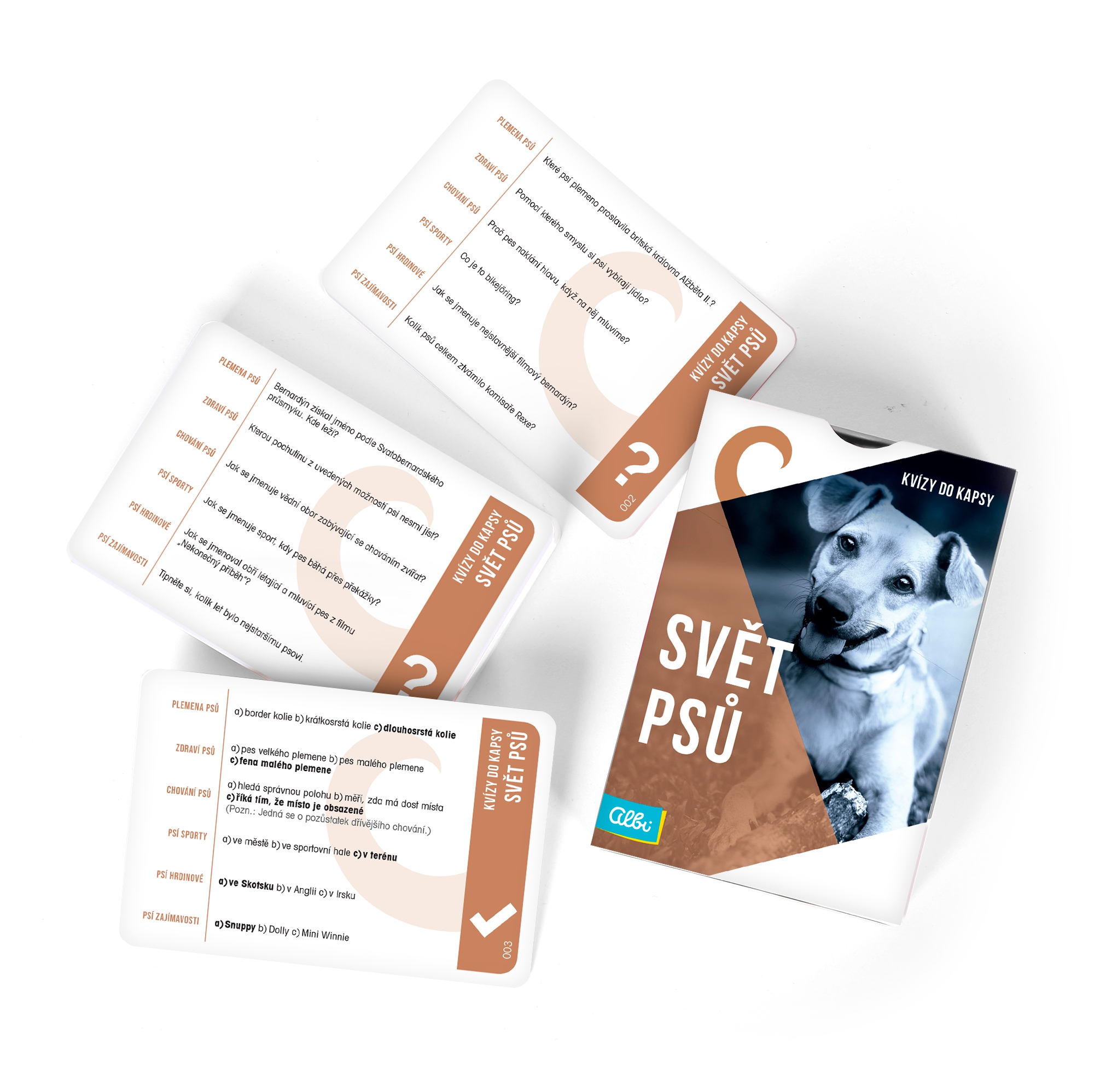 Kvízy do kapsy - Svět psů Albi - Obrázek 2