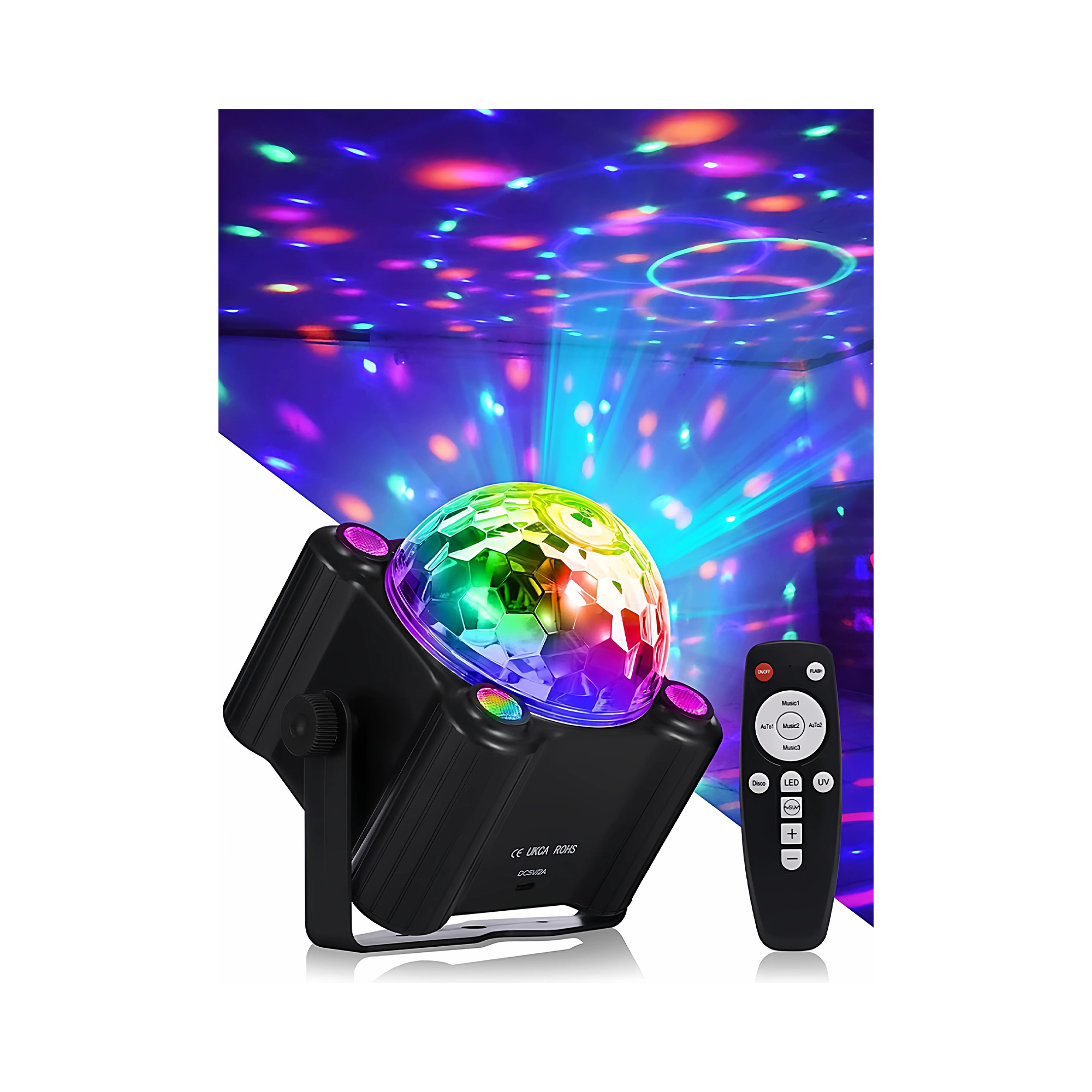 LED párty světlo Asialite - Obrázek 2