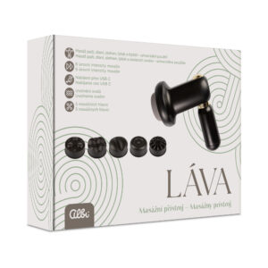 Luxusní masážní pistole Láva Albi