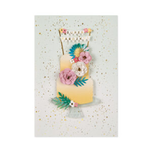 Luxusní narozeninové přání - Dort Albi