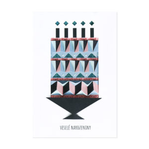 Luxusní přání - Origami dort Albi