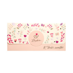 Magnetická kapsa na peníze - K Vaší svatbě Albi