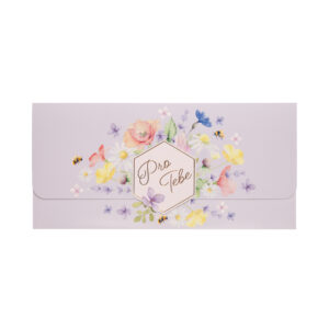 Magnetická kapsa na peníze - Luční květy Albi