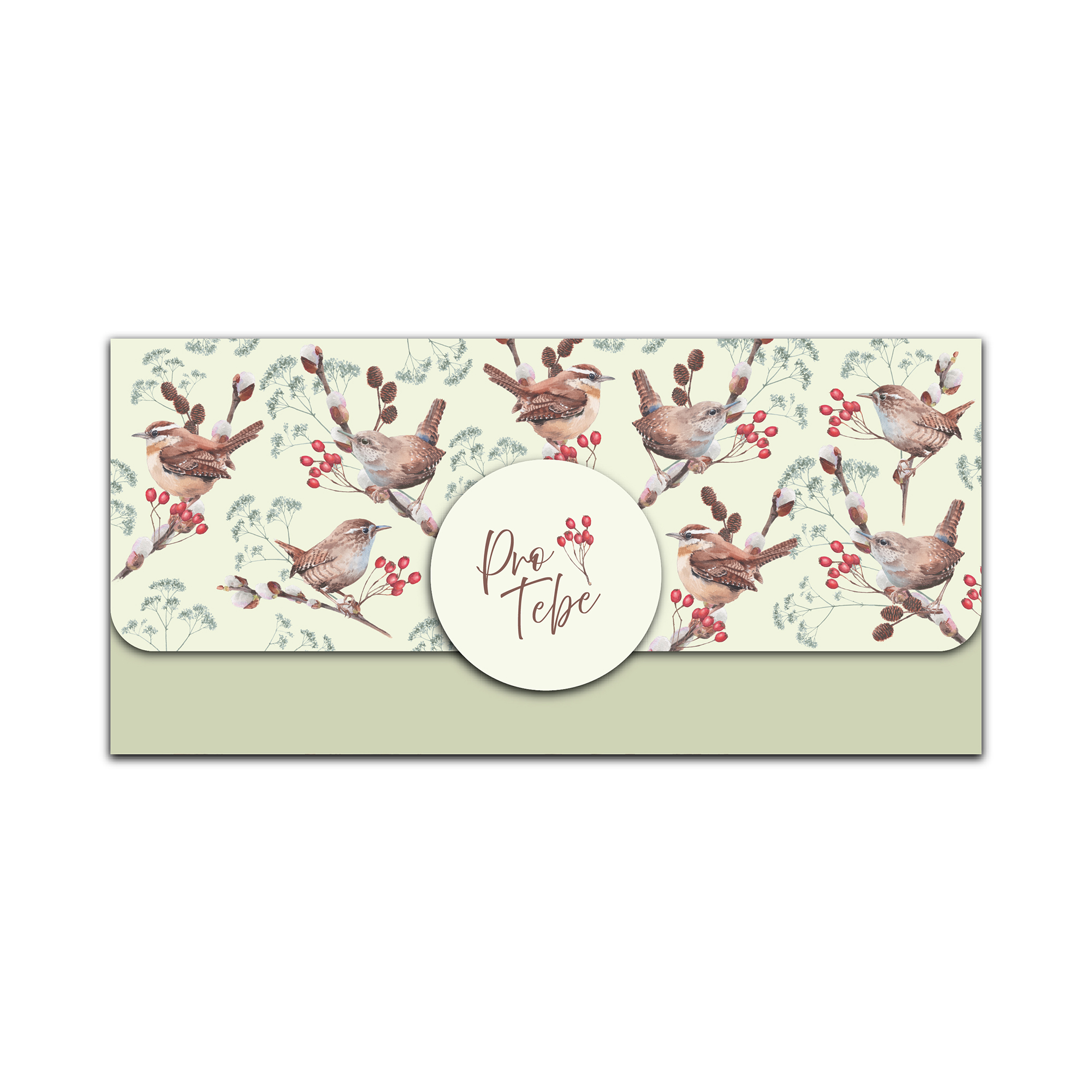 Magnetická obálka na peníze - Ptáčci (Pro Tebe) Albi