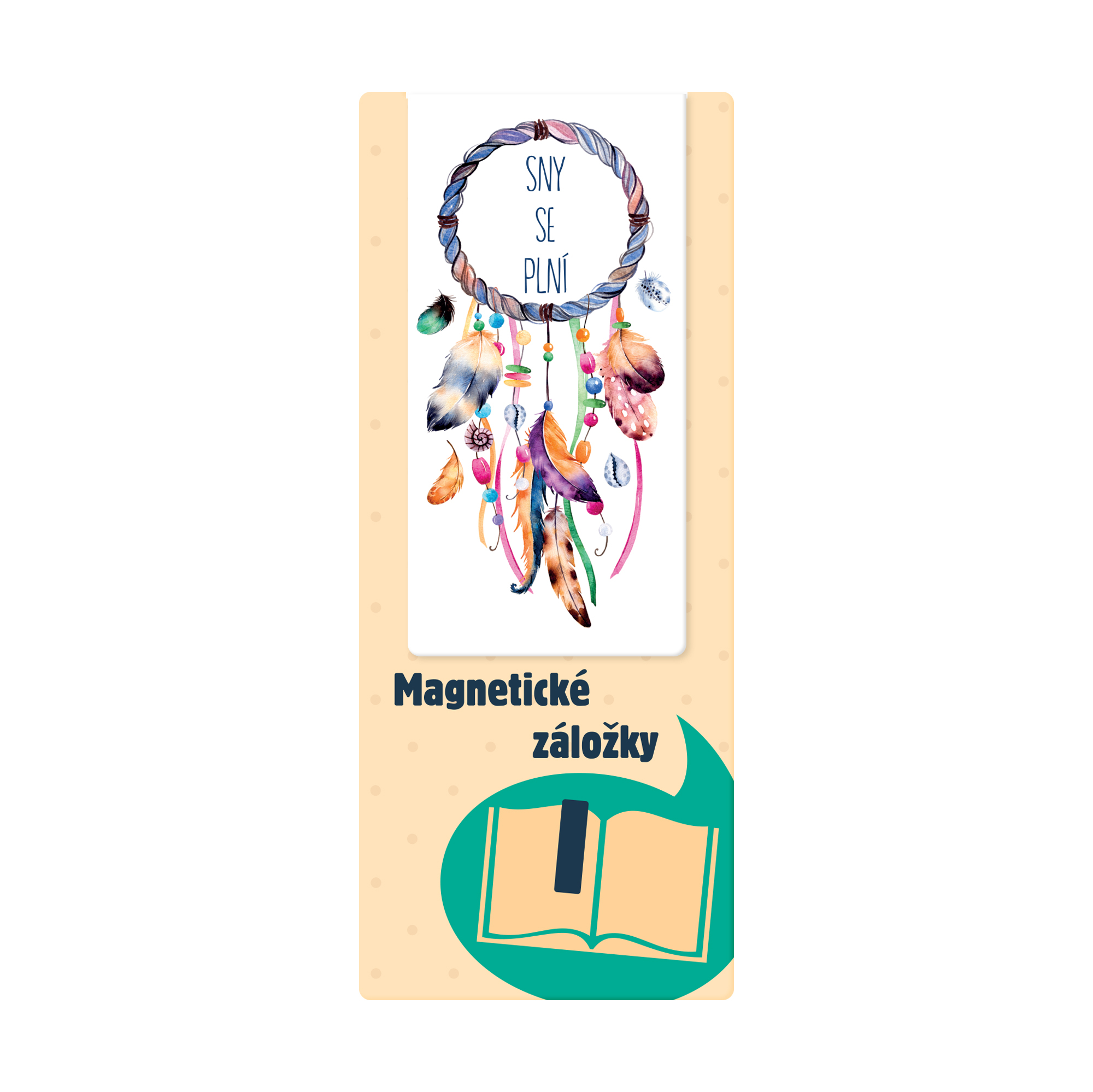 Magnetická záložka - Lapač snů Albi