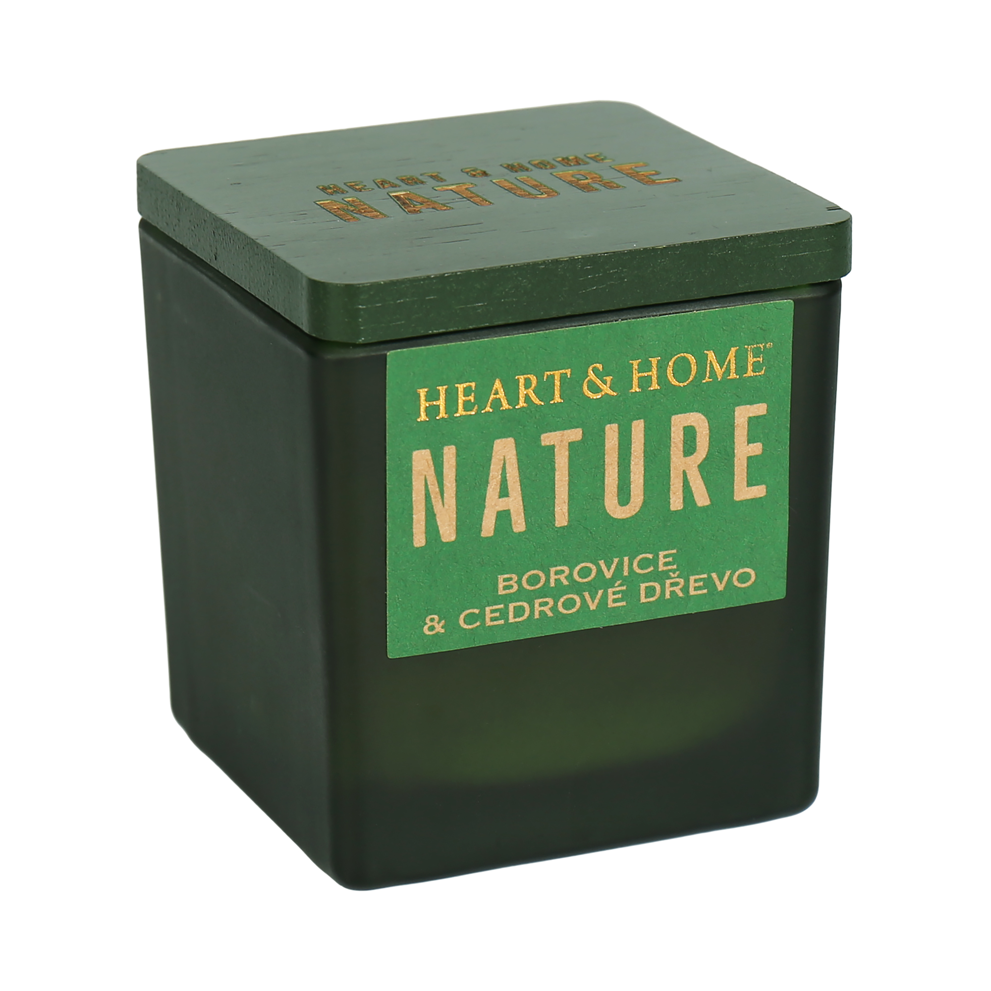 Malá svíčka - Borovice a cedrové dřevo Albi
