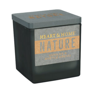 Malá svíčka - Vanilka a světlé dřevo Albi