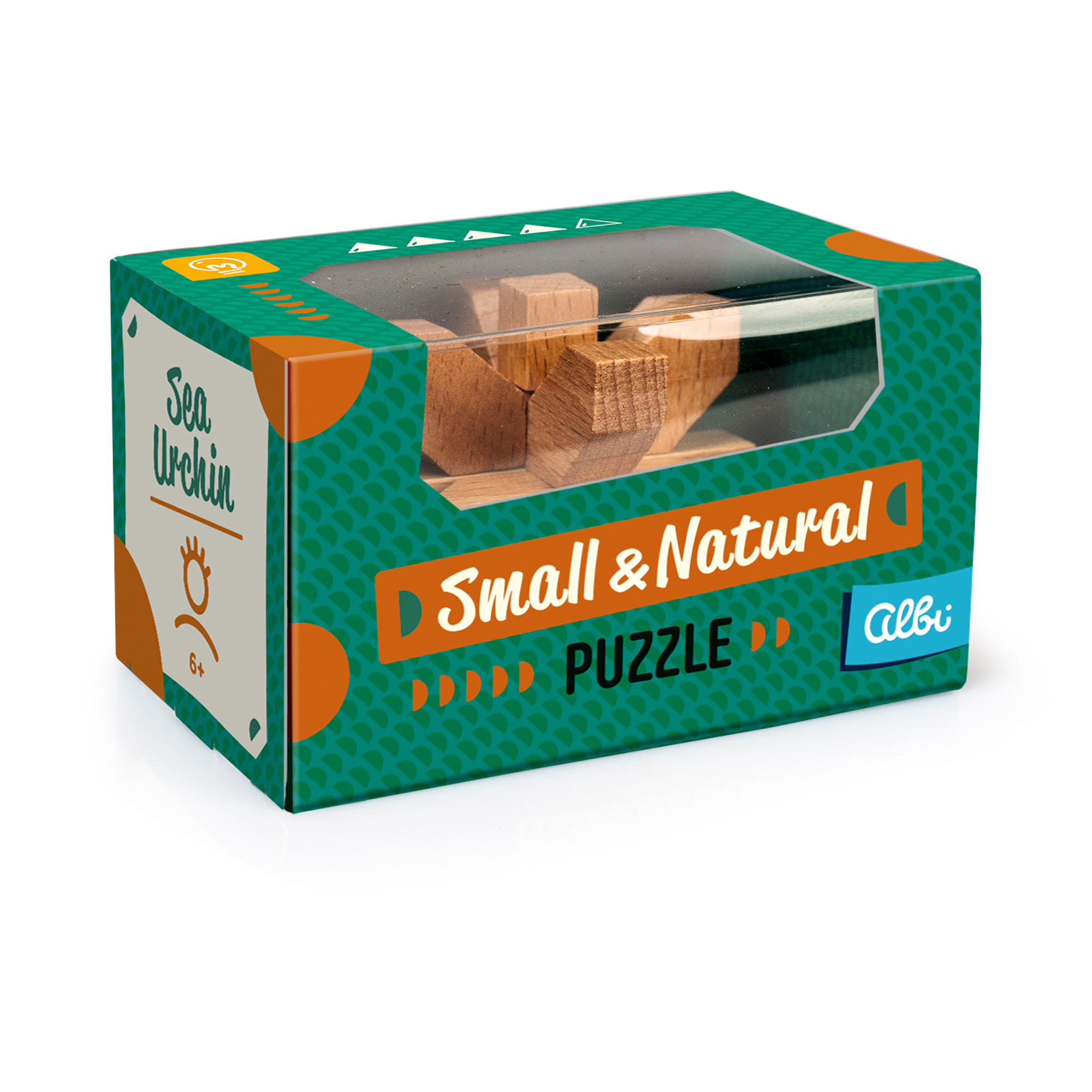 Malý dřevěný hlavolam - Hvězdice Albi