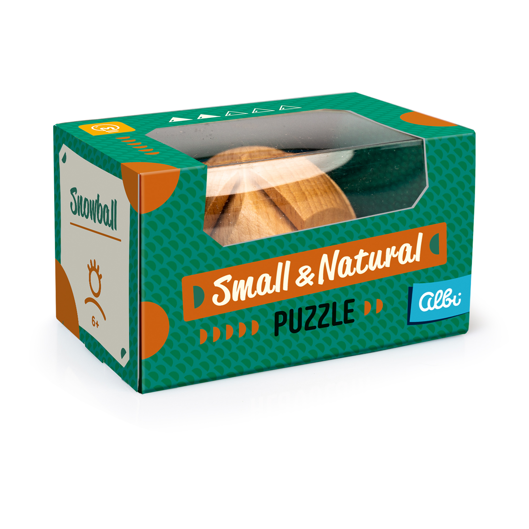 Malý dřevěný hlavolam - Koule zručnosti Albi