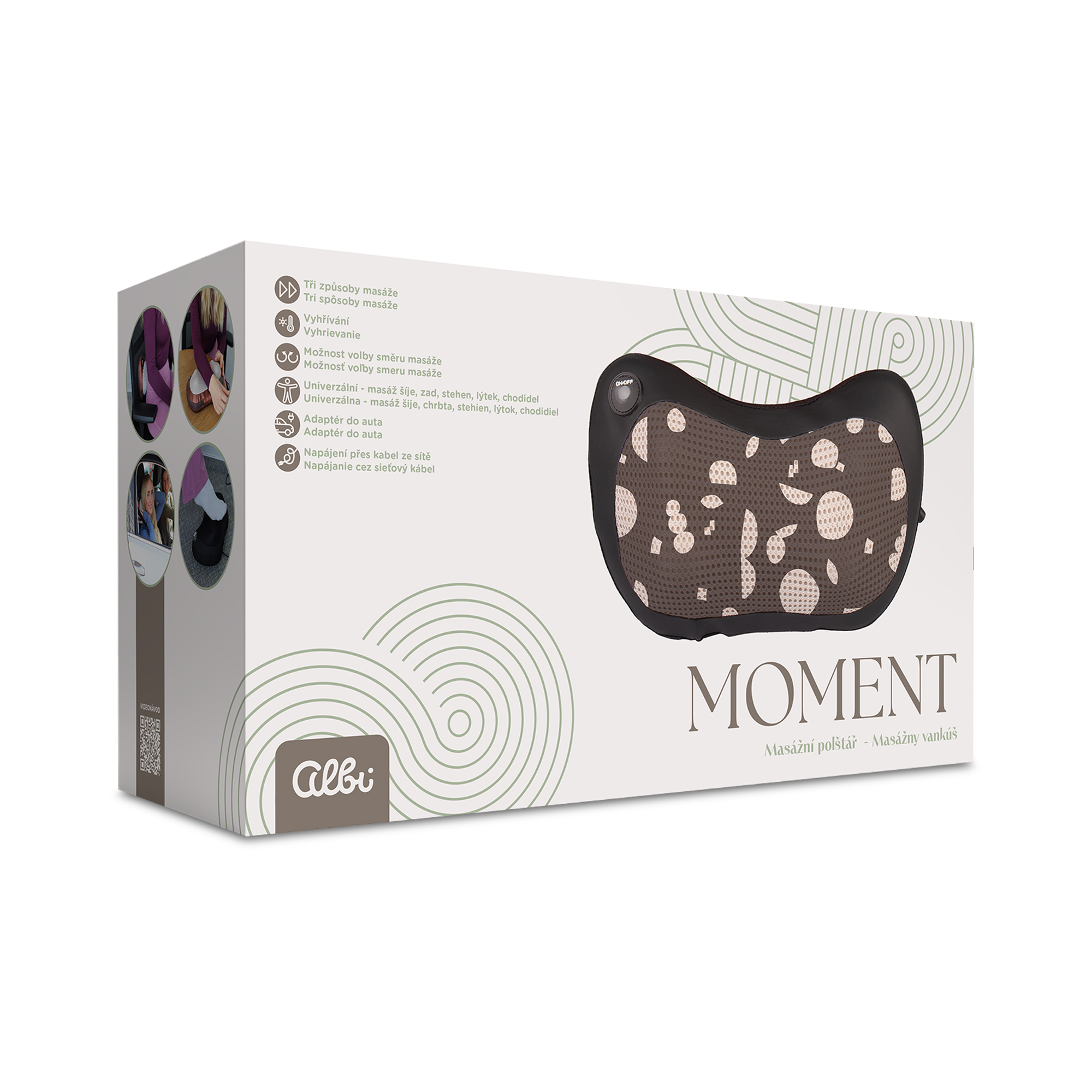Masážní polštář Moment Albi