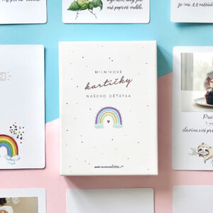 Milníkové kartičky našeho děťátka Albi