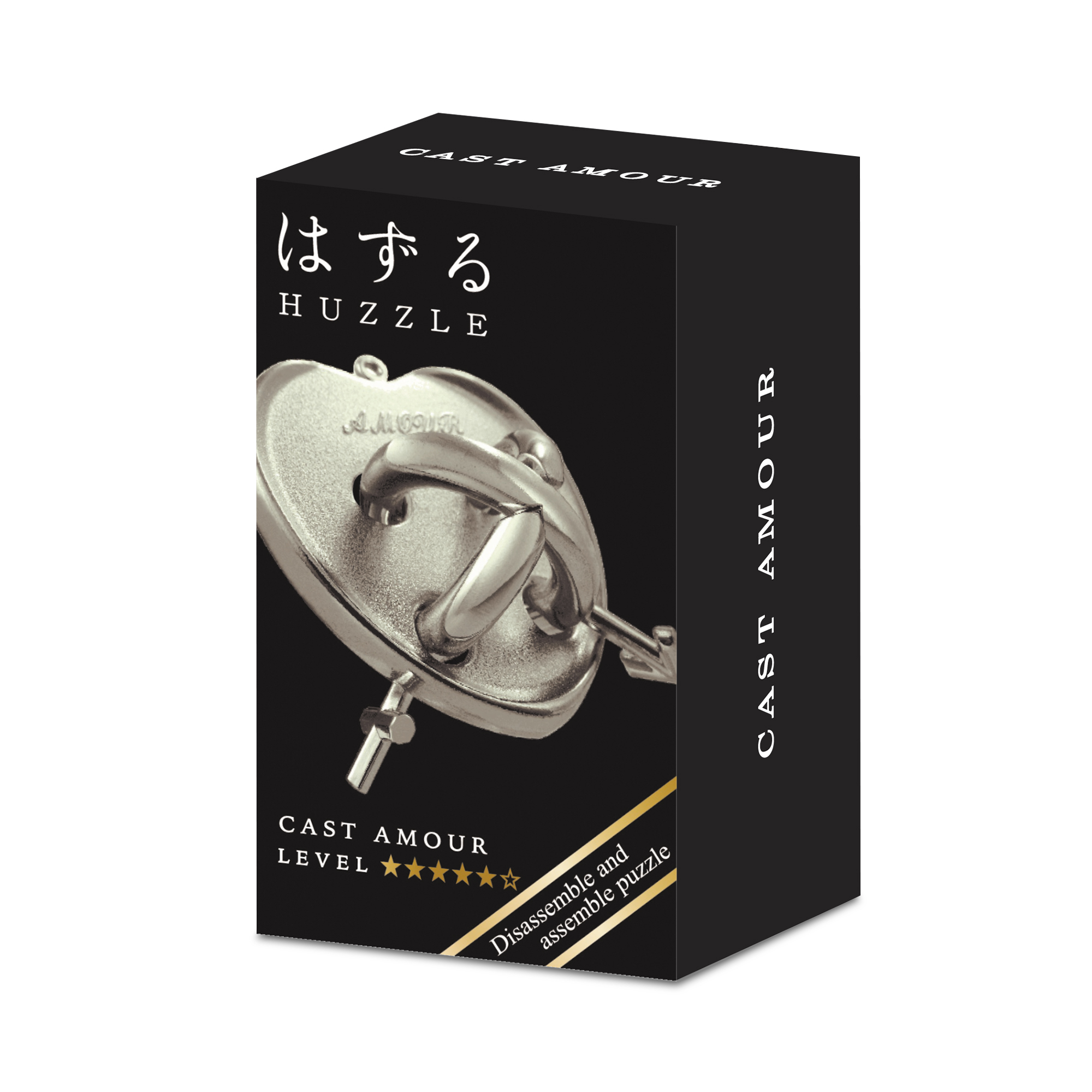 Mini Huzzle Cast - Amour silver Eureka