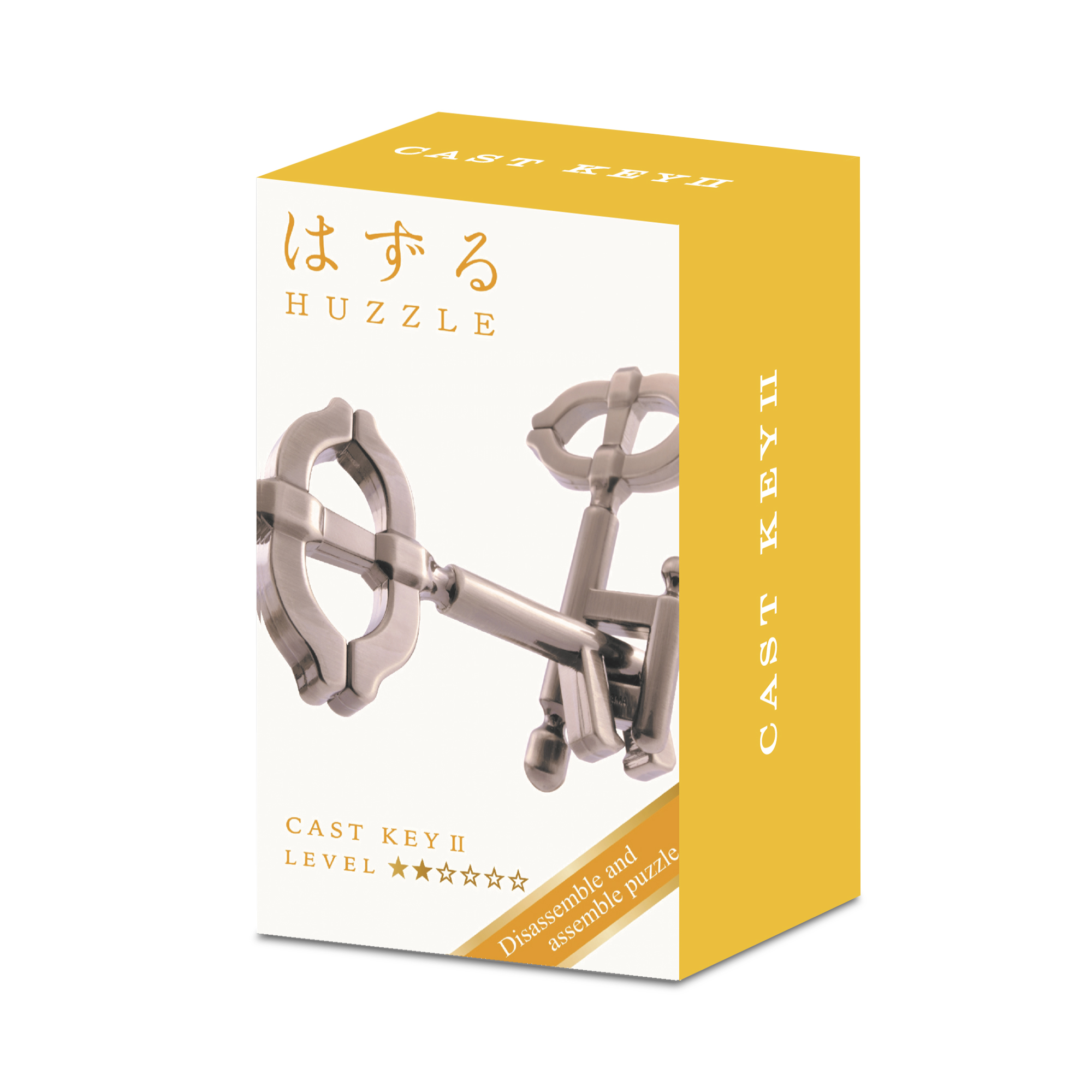 Mini Huzzle Cast - Key II silver Eureka