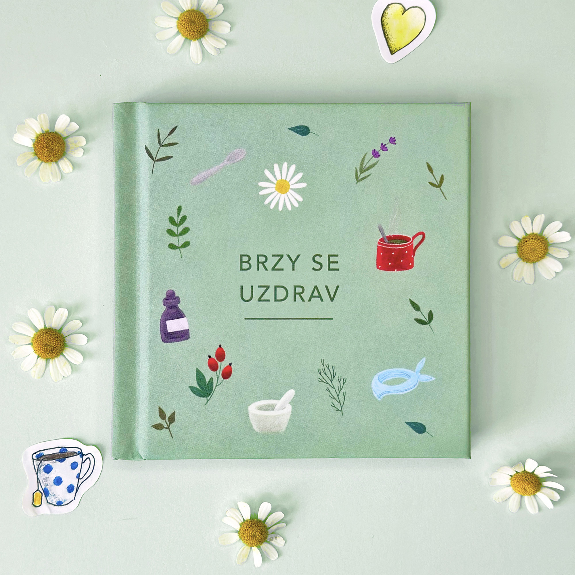 Minikniha - Brzy se uzdrav Albi