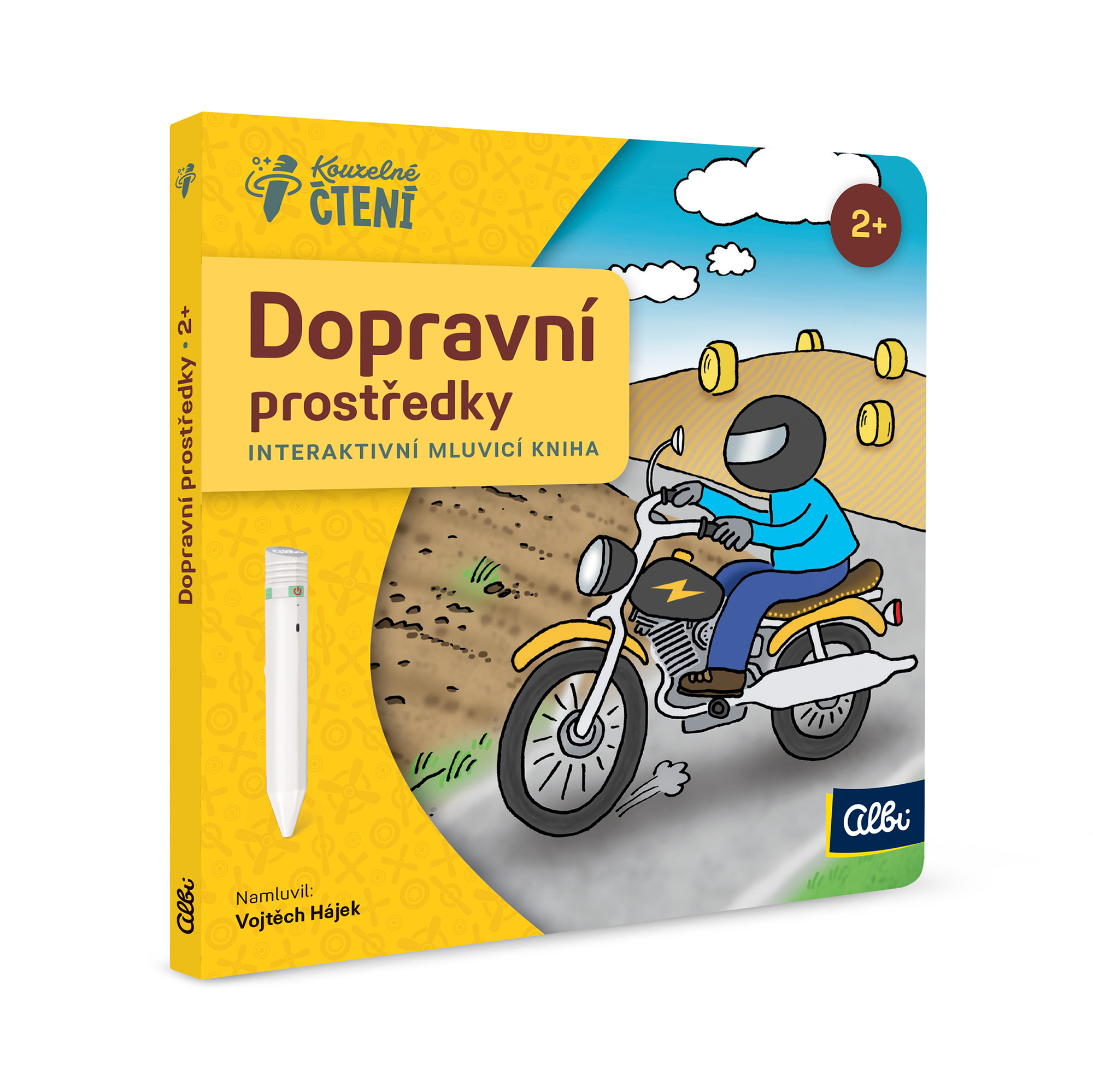 Minikniha pro nejmenší - Dopravní prostředky Albi