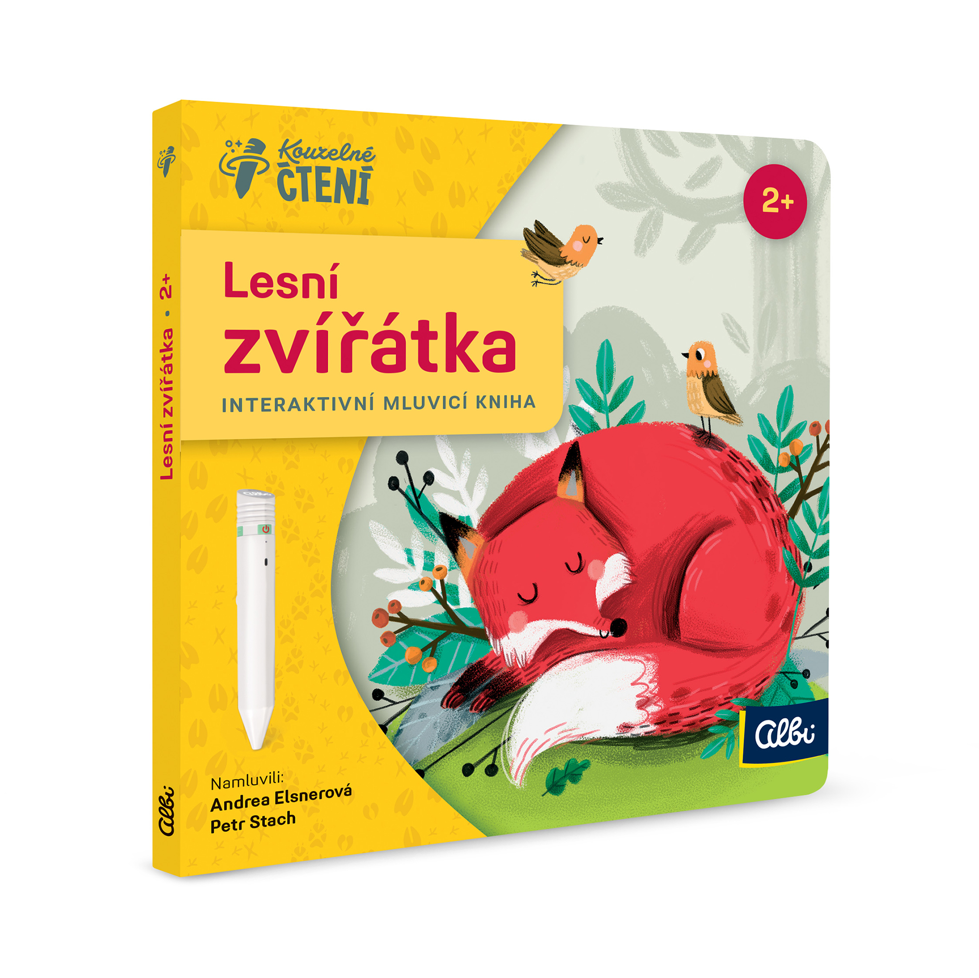 Minikniha pro nejmenší - Lesní zvířátka Albi