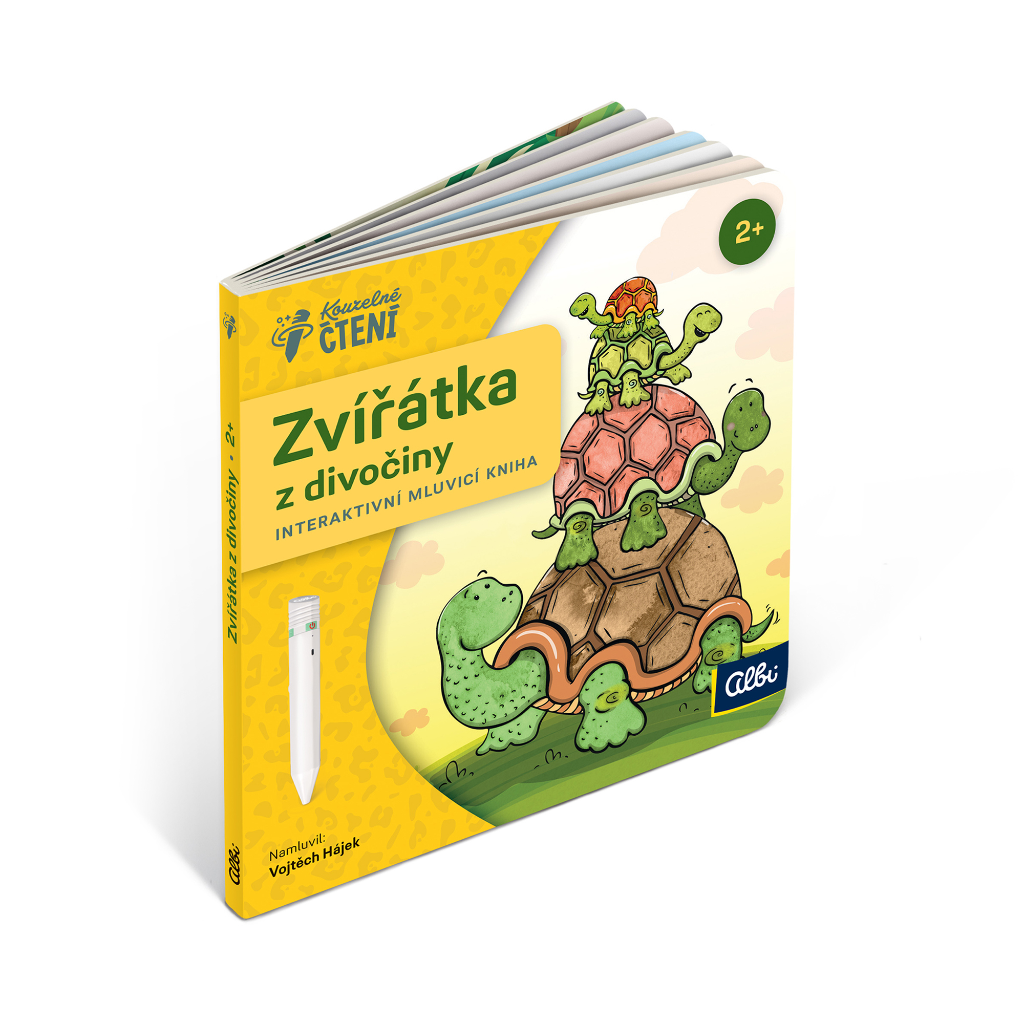 Minikniha pro nejmenší - Zvířátka z divočiny Albi - Obrázek 3