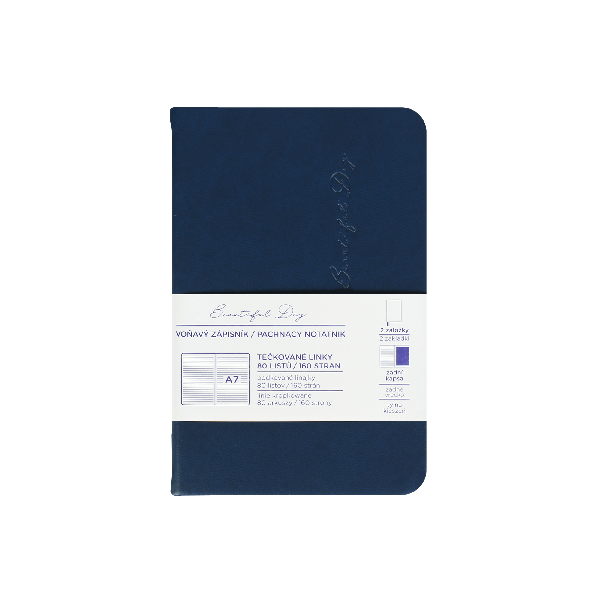 Modrý voňavý blok Albi