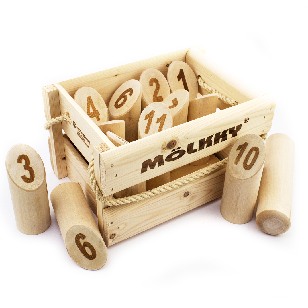 Mölkky - Dřevěné kuželky Albi