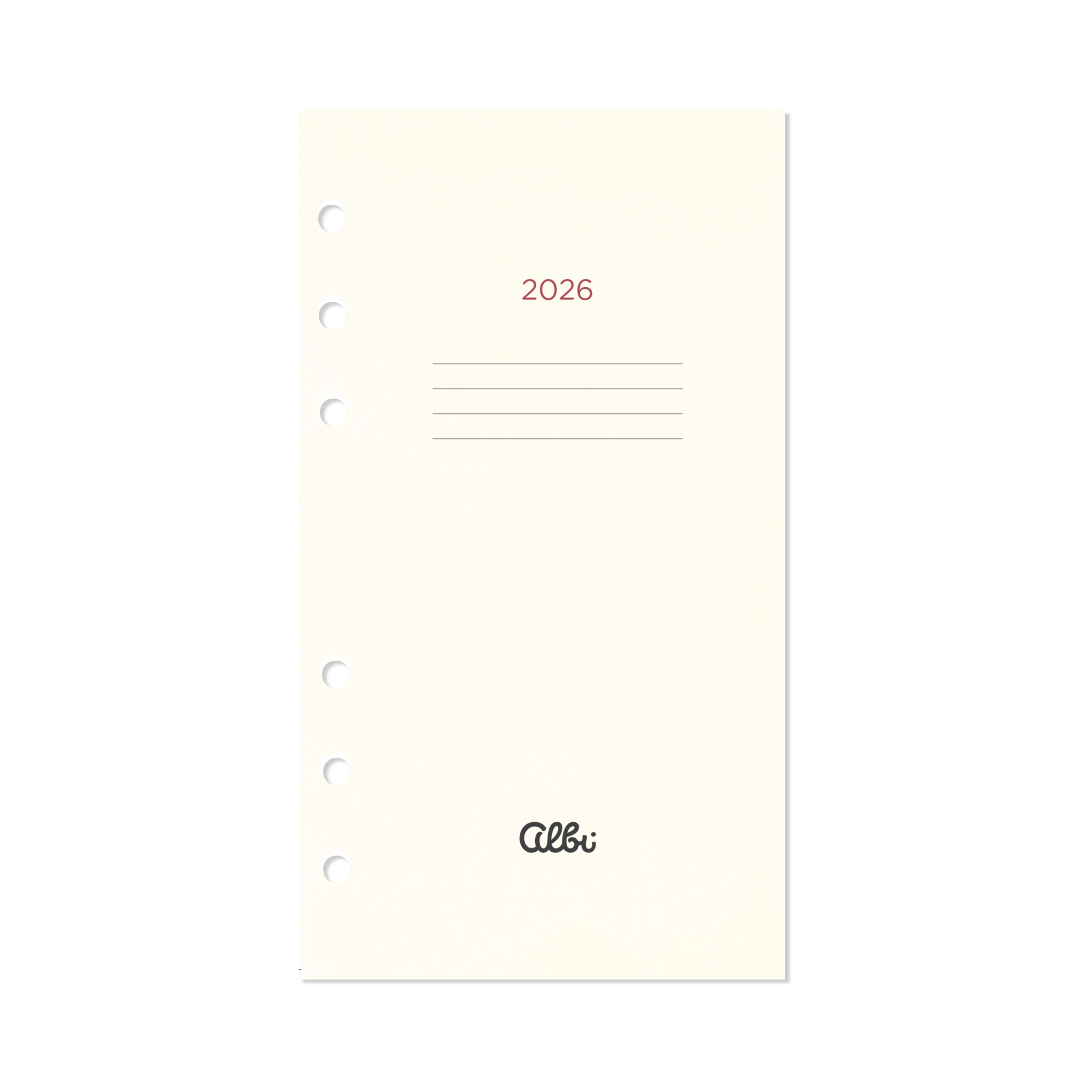 Náplň do plánovacího diáře na rok 2026 Albi