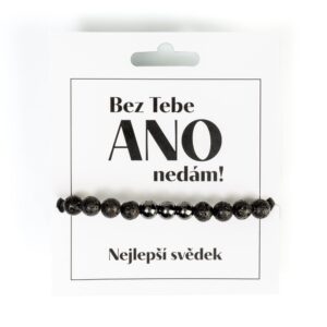 Náramek pro svědka - Bez tebe ANO nedám Albi