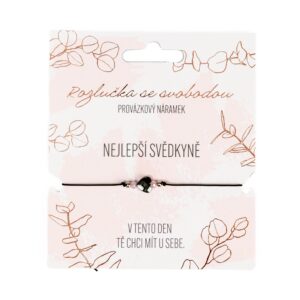Náramek pro svědkyni - Srdce Albi