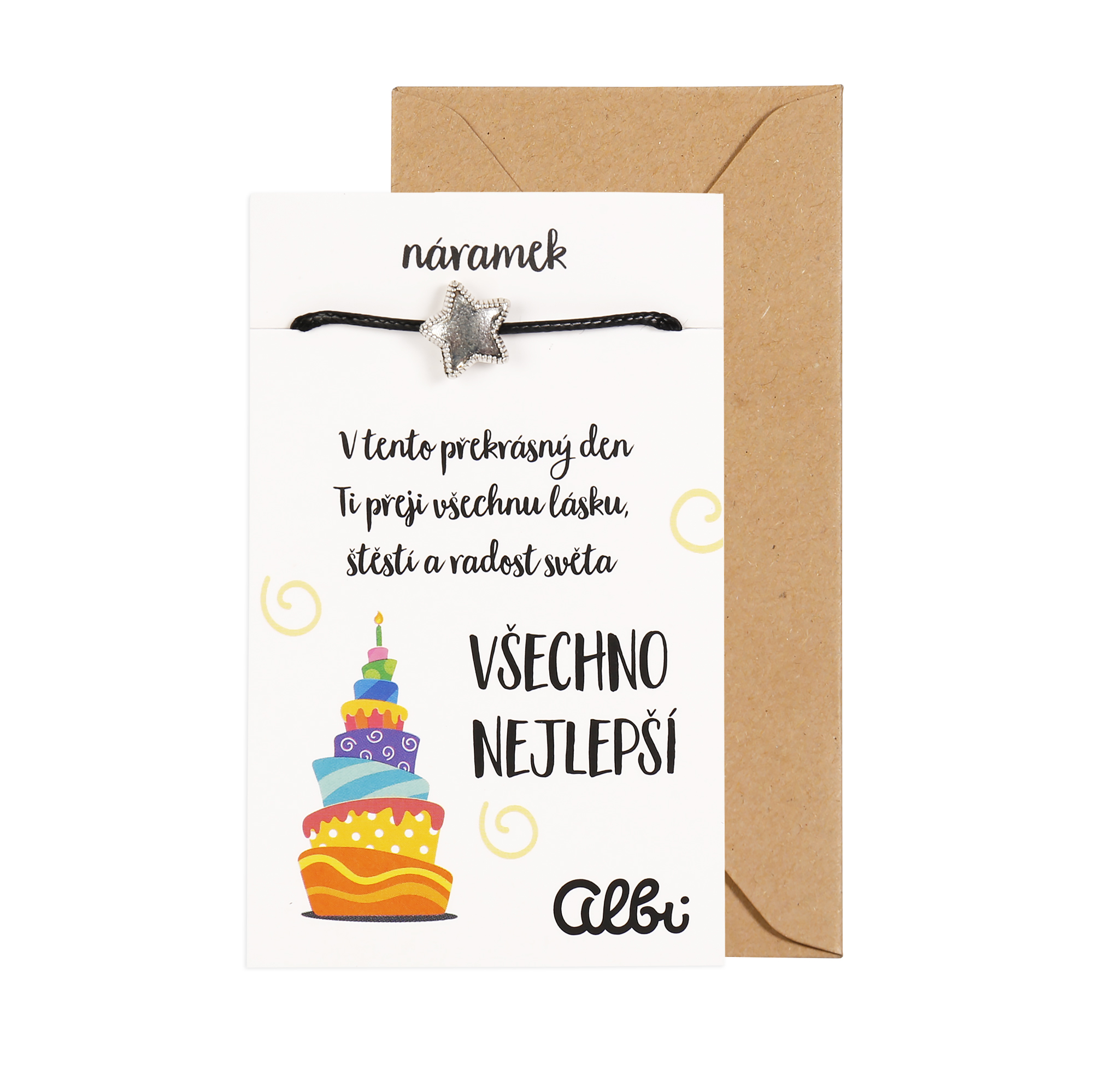 Náramky - Vše nejlepší Albi