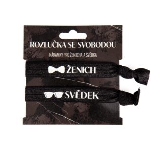 Náramky pro ženicha a svědka Albi
