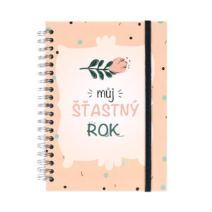 Nedatovaný diář - Floral Albi