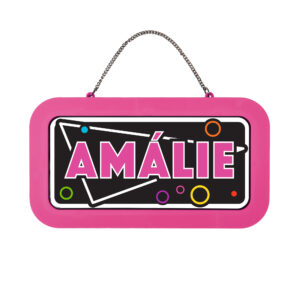 Neonová cedulka se jménem - Amálie Albi