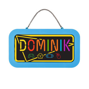 Neonová cedulka se jménem - Dominik Albi