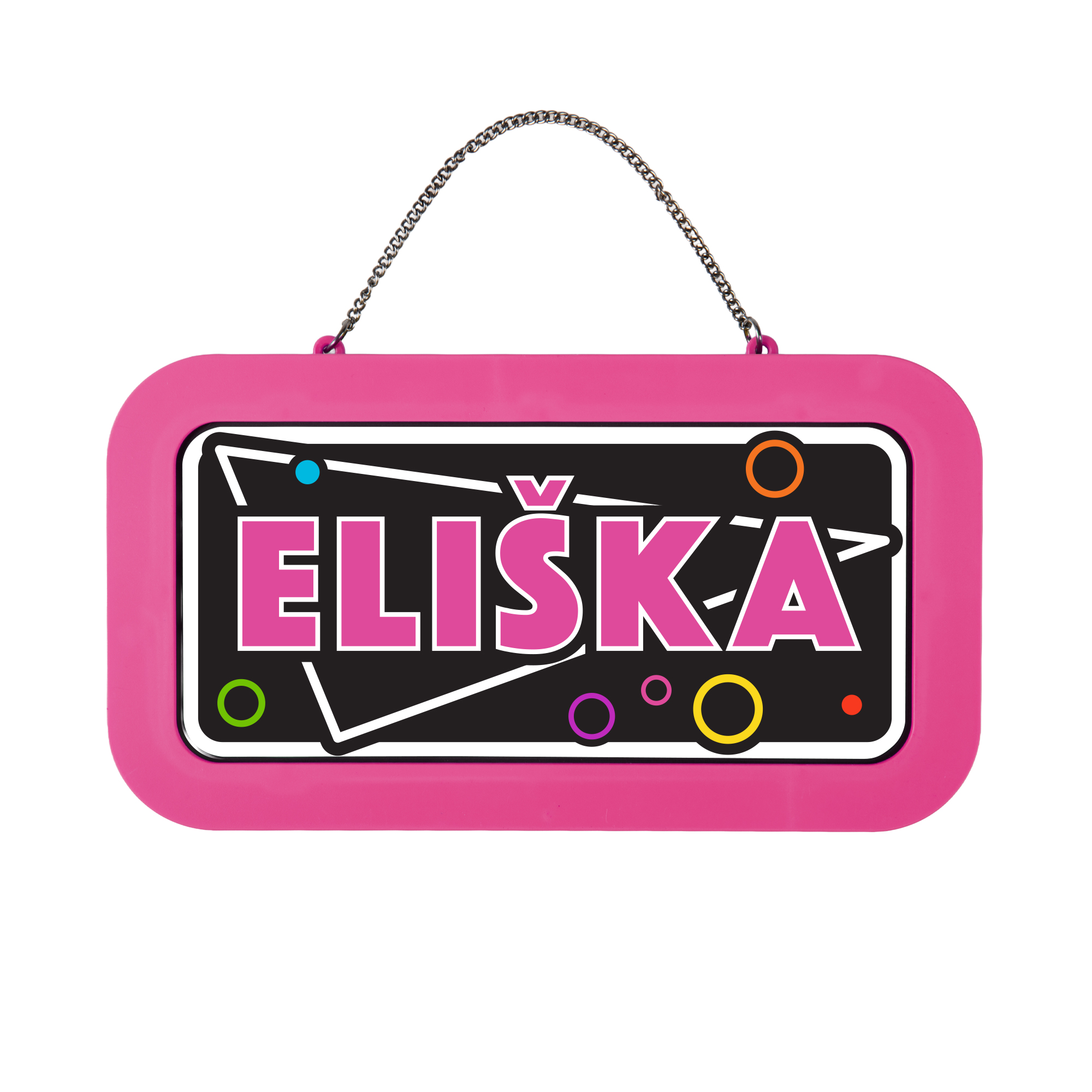 Neonová cedulka se jménem - Eliška Albi