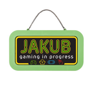 Neonová cedulka se jménem - Jakub Albi