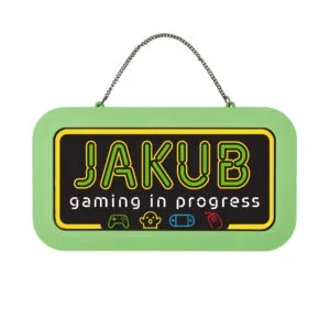 Neonová cedulka se jménem - Jakub Albi