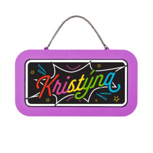 Neonová cedulka se jménem - Kristýna Albi