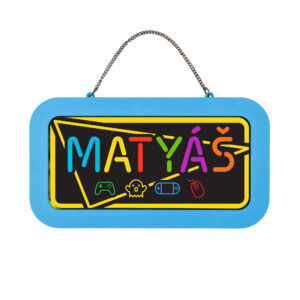 Neonová cedulka se jménem - Matyáš Albi