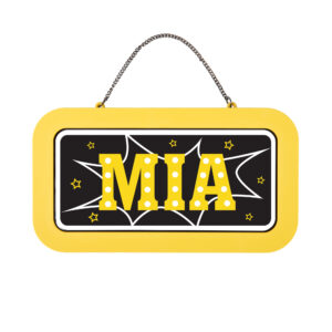 Neonová cedulka se jménem - Mia Albi