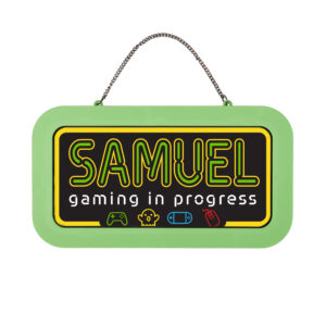 Neonová cedulka se jménem - Samuel Albi