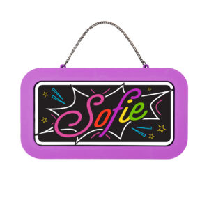 Neonová cedulka se jménem - Sofie Albi