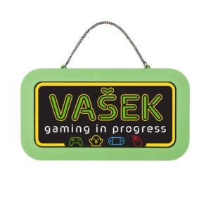 Neonová cedulka se jménem - Vašek Albi