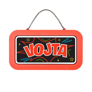 Neonová cedulka se jménem - Vojta Albi