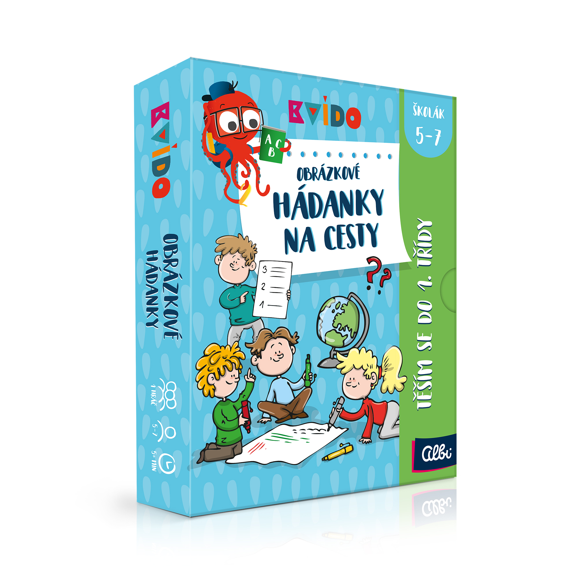 Obrázkové hádanky - Těším se do 1. třídy Albi