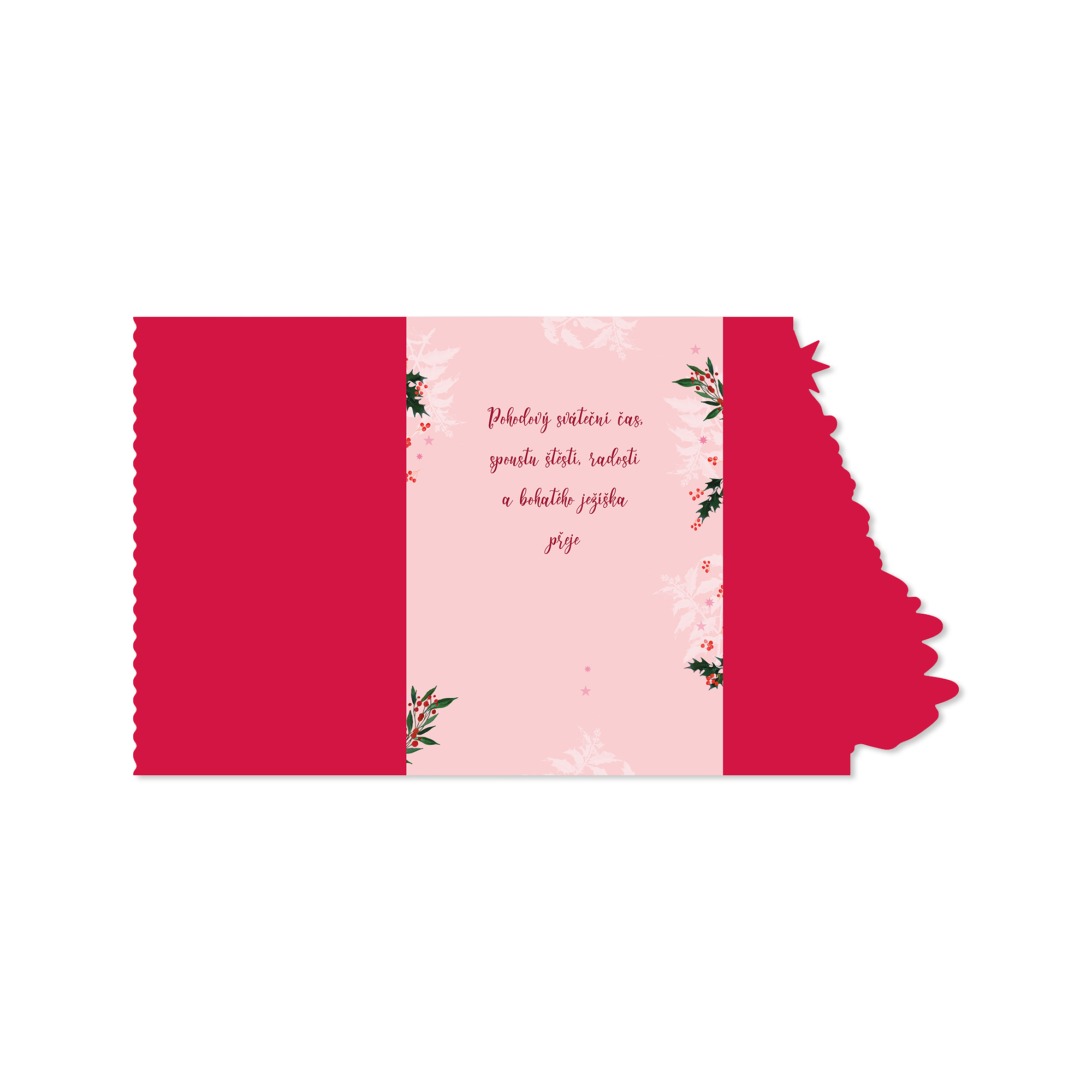 Odklápěcí vánoční přání - Ozdobený stromeček Albi - Obrázek 2