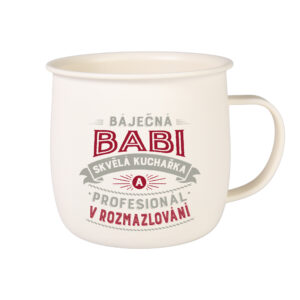 Outdoorový hrnek - Báječná babi Albi