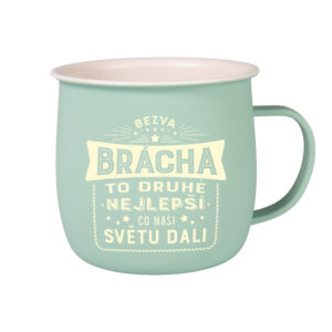 Outdoorový hrnek - Bezva brácha Albi