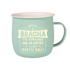 Outdoorový hrnek - Bezva brácha Albi