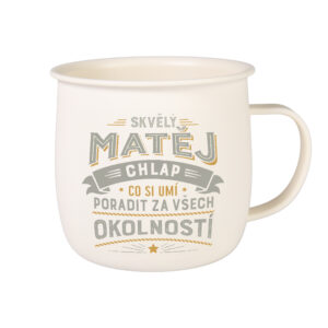 Outdoorový hrnek - Matěj Albi