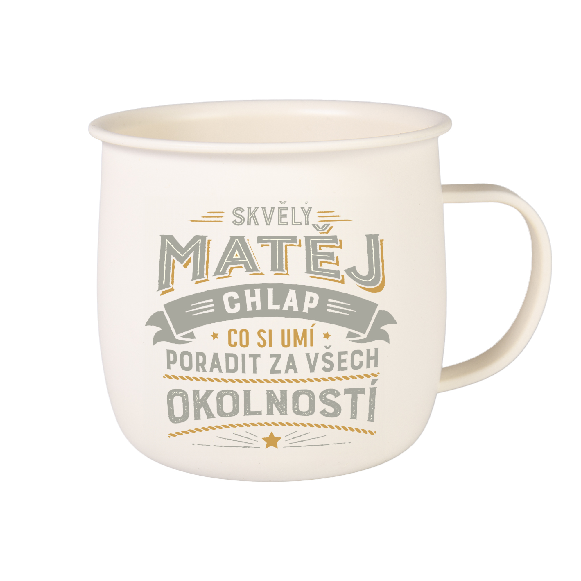 Outdoorový hrnek - Matěj Albi